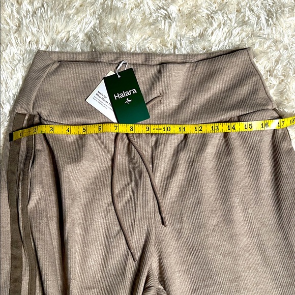 HALARA Ribbed Knit Pants in Taupe - Picture 4 of 6